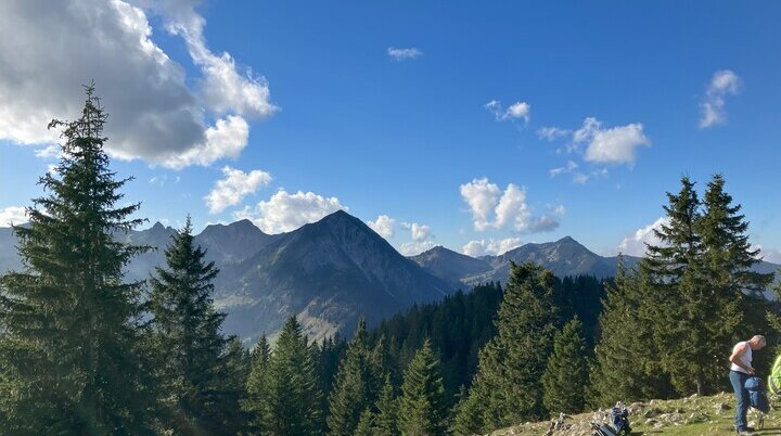 Auf dem Seebergkopf - Blick zur Rotwand-Gruppe | © DAV Augsburg Senioren