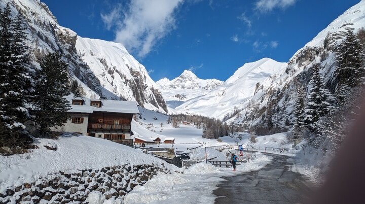 vom Lucknerhaus Sicht zum Großglockner | © privat